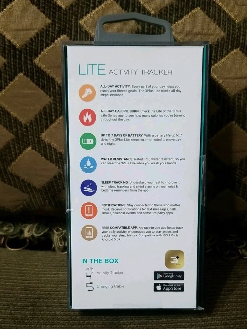 Lite Pink Activity Tracker - Wearable Fitness Band